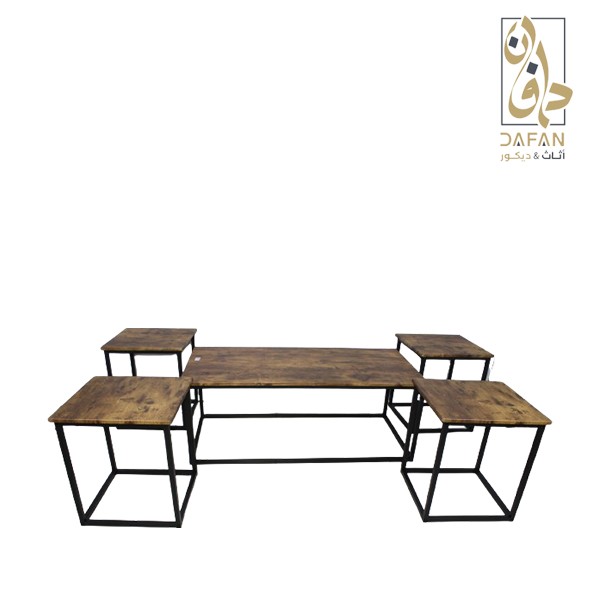 طقم طاولات 4+1