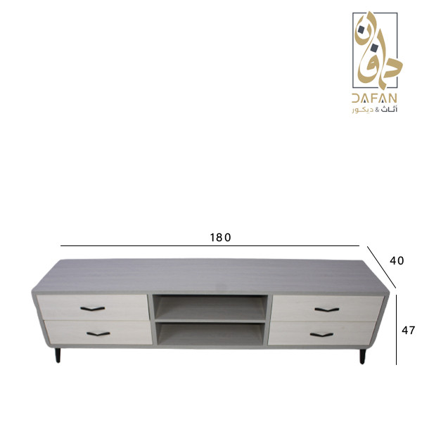مكتبة تلفزيون مقاس 180/40