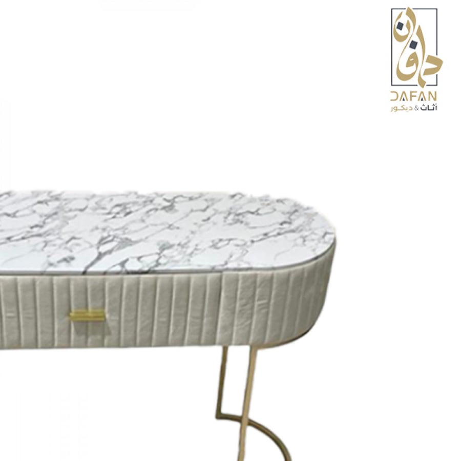 مدخل ارجل معدنيه  120 * 23 * 57 لون WHITE