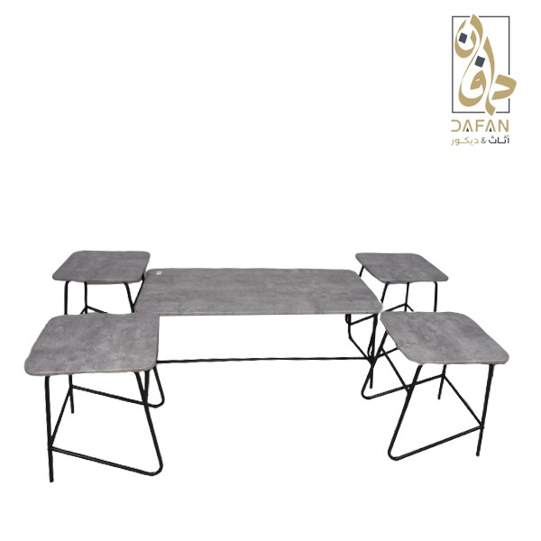طقم طاولات 4+1