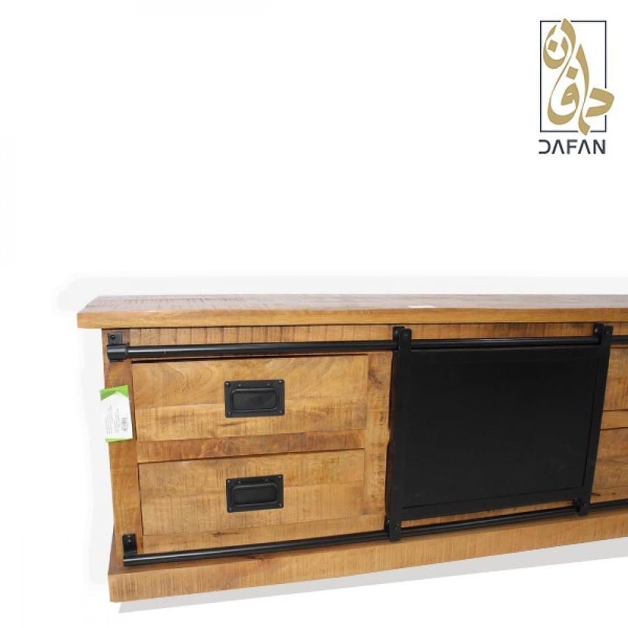 طاولة بلازما هندي خشب طبيعي