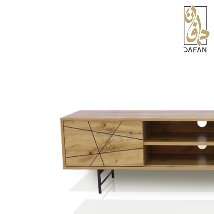 مكتبة تلفزيون مقاس 160لون BL   (عرض خاص)ACK + OAK