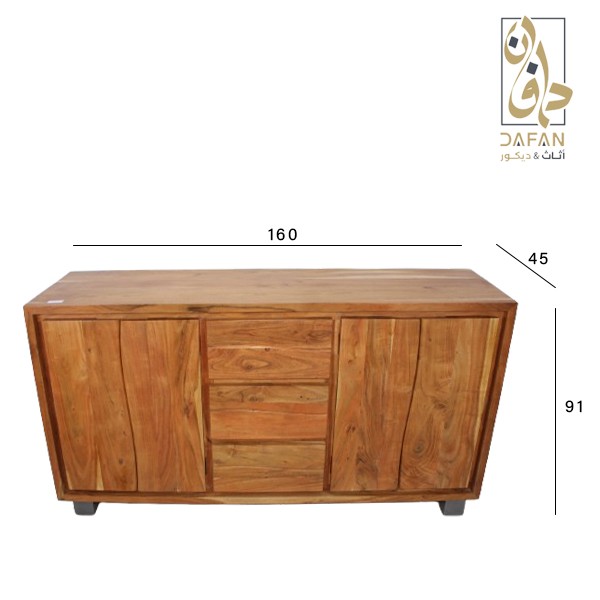 بوفية هندى خشب طبيعى