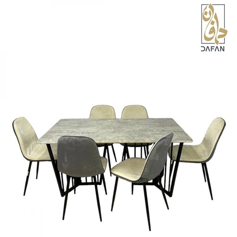 سفرة طعام 6 اشخاص خشب (عرض خاص)