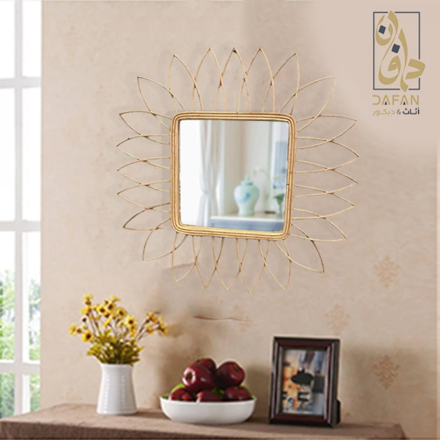مرآة حائط تصميم عنكبوت فخمة