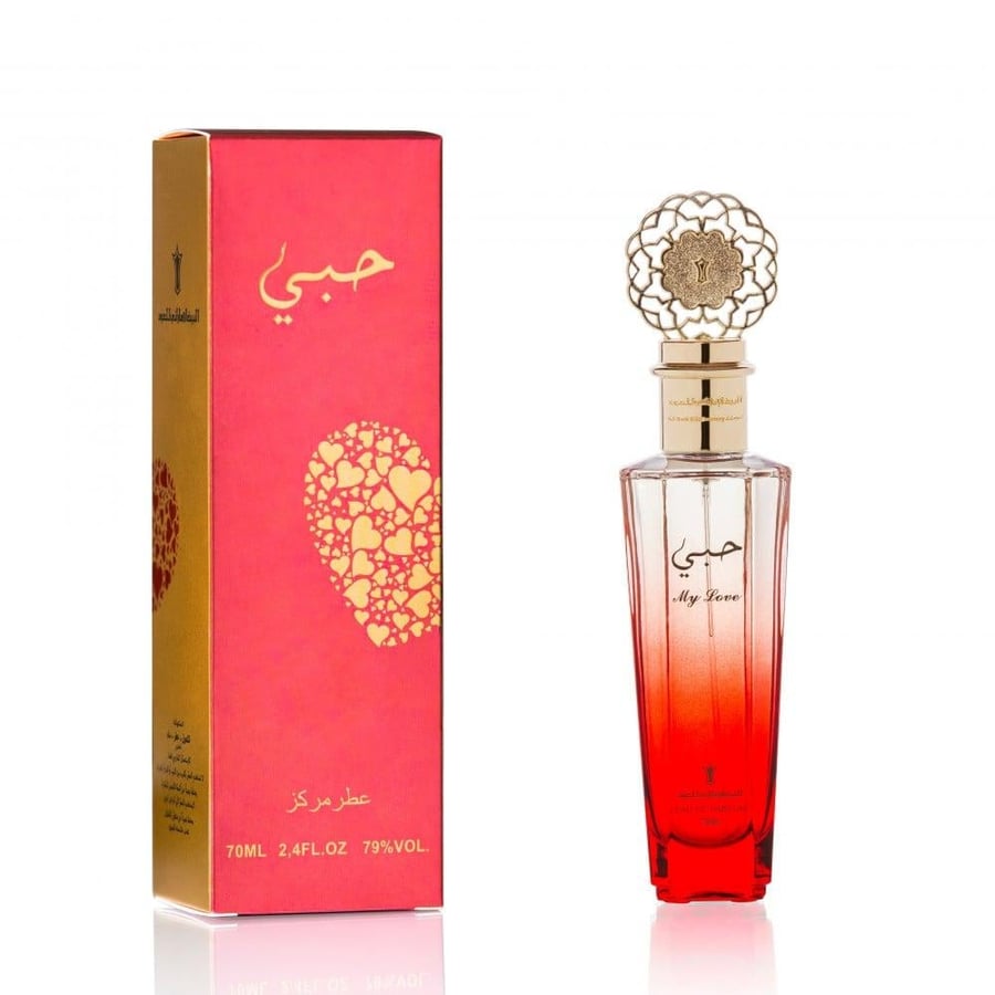 عطر حبي من البيت الاماراتي للعود