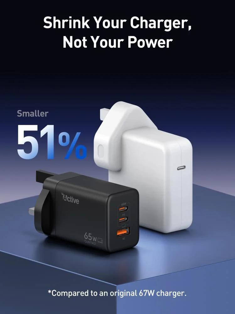 Active AW-65 65W Wall Charger