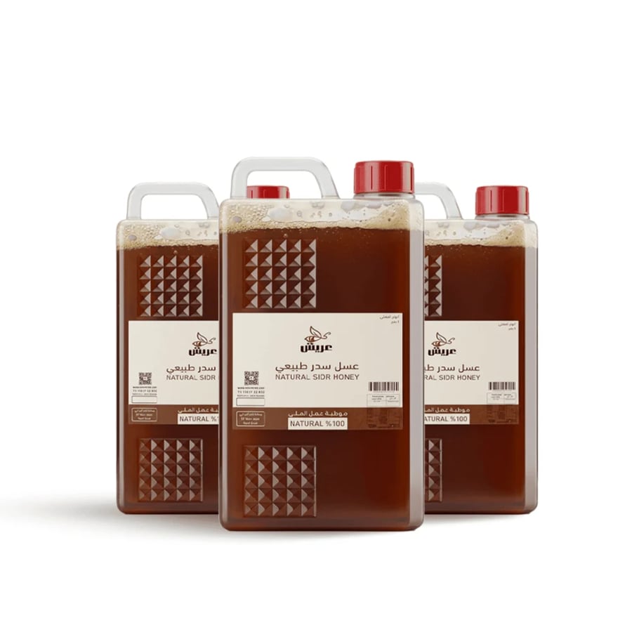 Natural Sidr Honey 6 kg (3 × 2 kg packs, the third free)