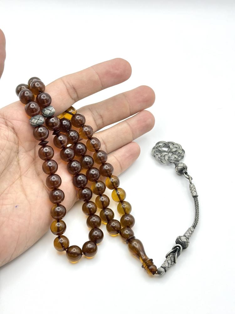 سبحة بكلايت كولا طربزونة فضة