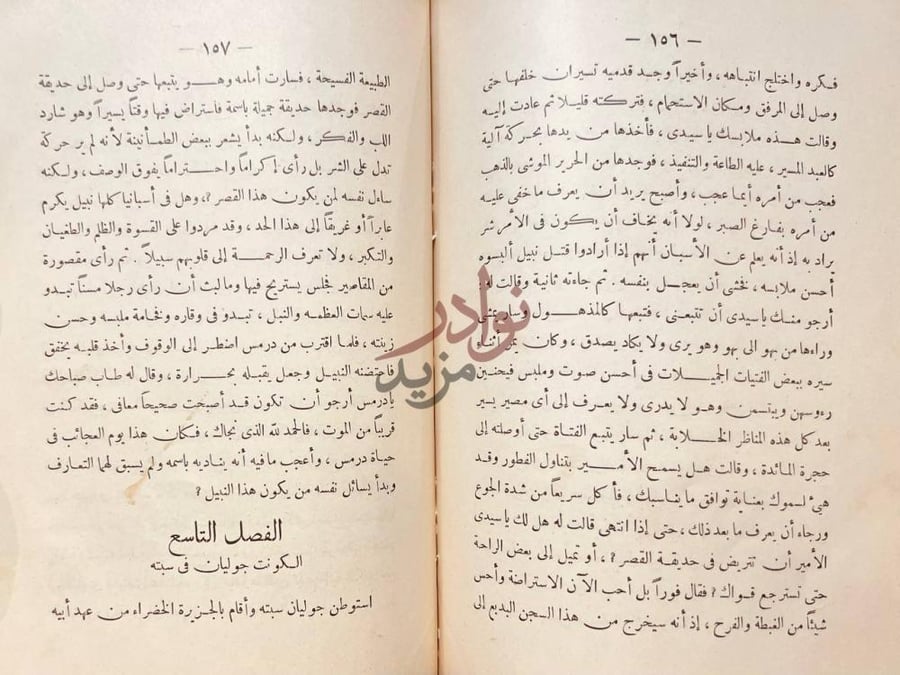 فصل كتاب يليان في الاندلس الفصل التاسع