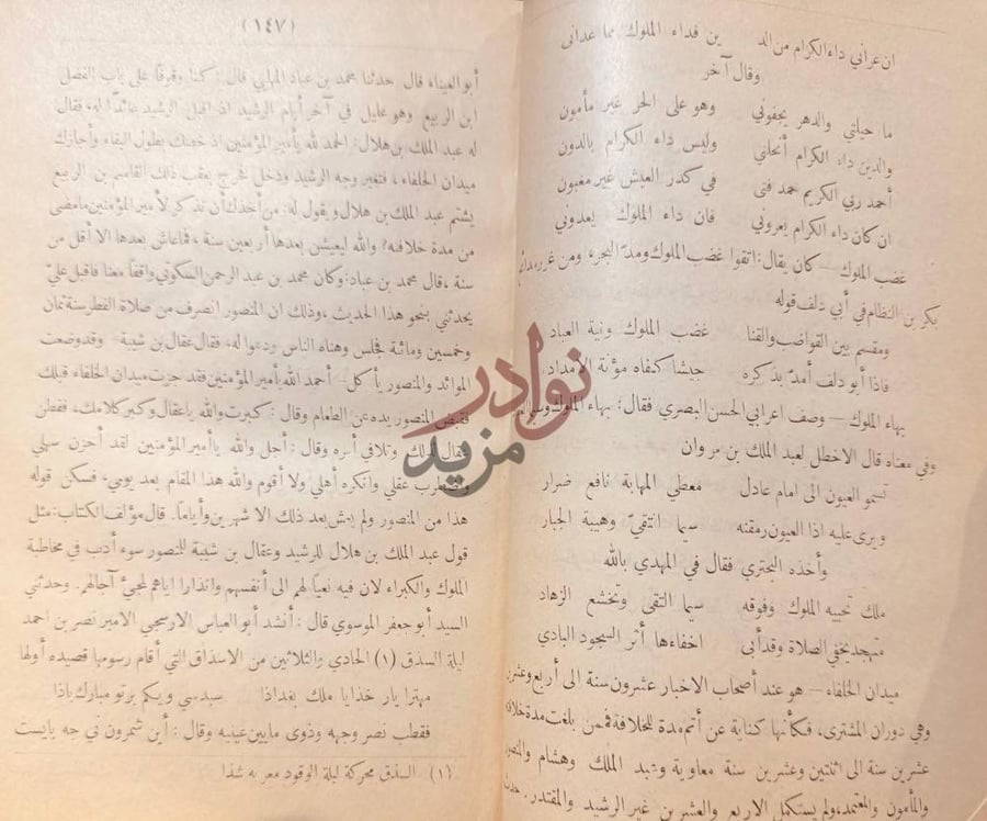 صفحة داخلية كتاب ثمار القلوب في المضاف والمنسوب