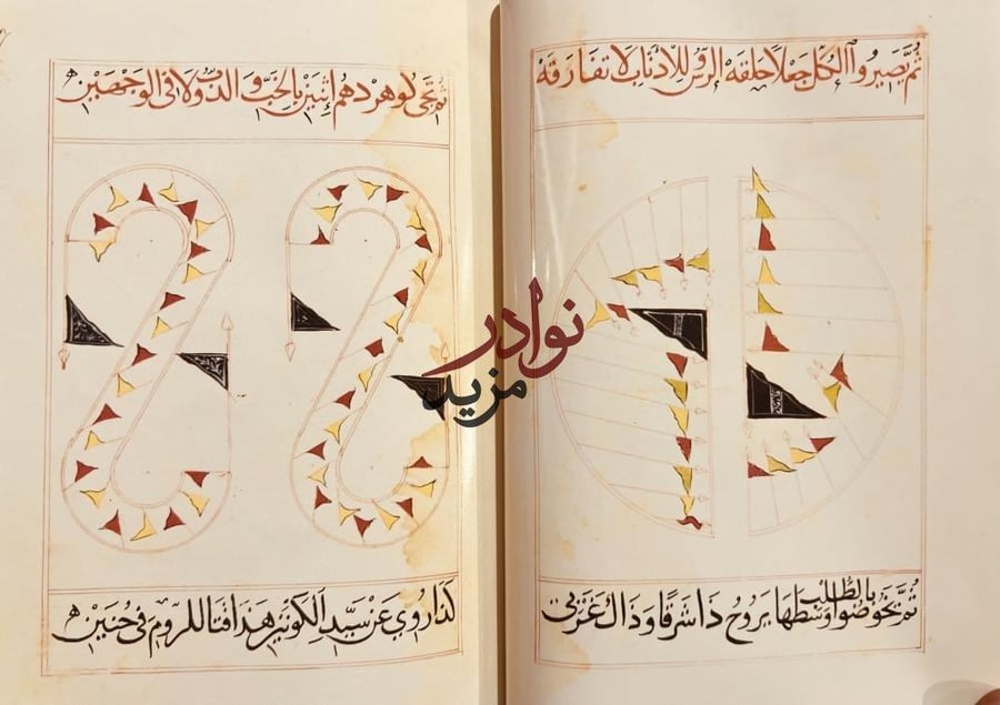 صورة مخطوط اركان المخزون وجامع الفنون /مقداد بن اسود