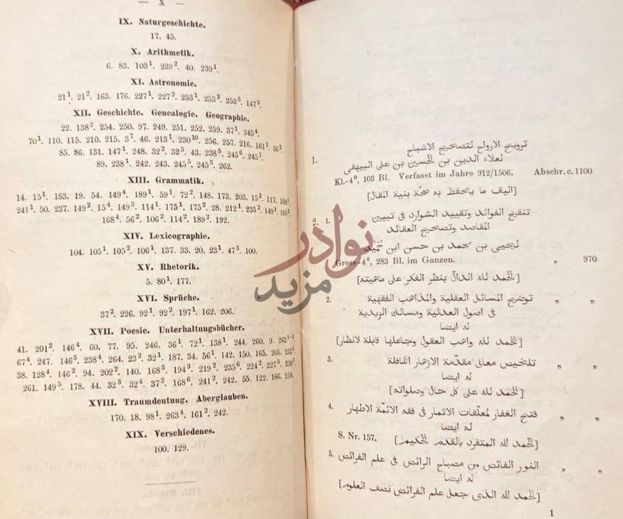 فهرس كتاب فهرس مختصر مجموعة غلاسر مخطوطات عربية