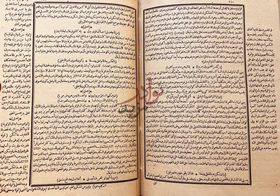 صفحة داخلية كتاب شرح المكودي على الفية ابن مالك Grammatical