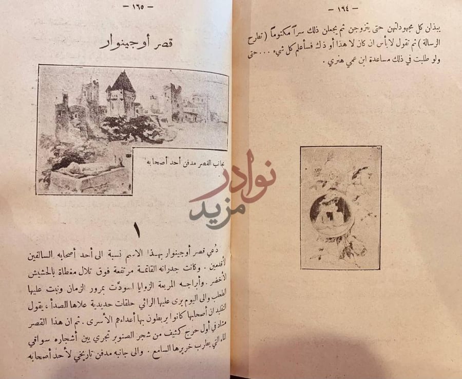 فصل كتاب انواع الغرام في باريس قصر أوجينوار