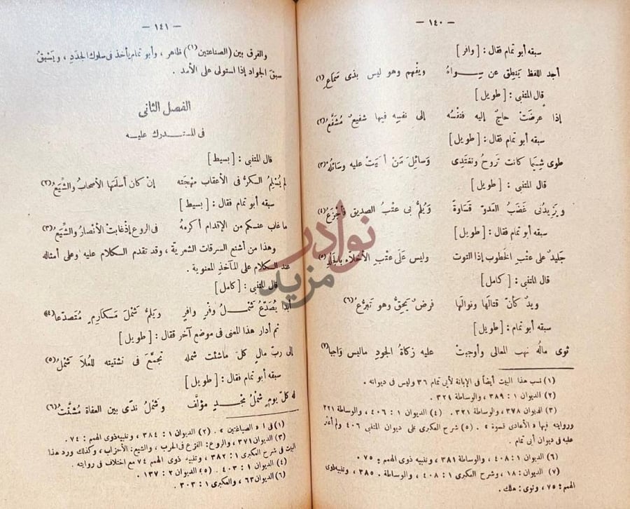 صفحة داخلية كتاب الاستدراك في الرد على رسالة ابن الدهان