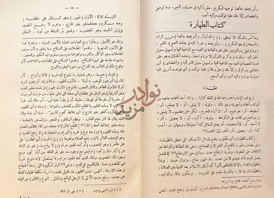 صفحة داخلية كتاب كشف المخدرات والرياض المزهرات شرح اخصر