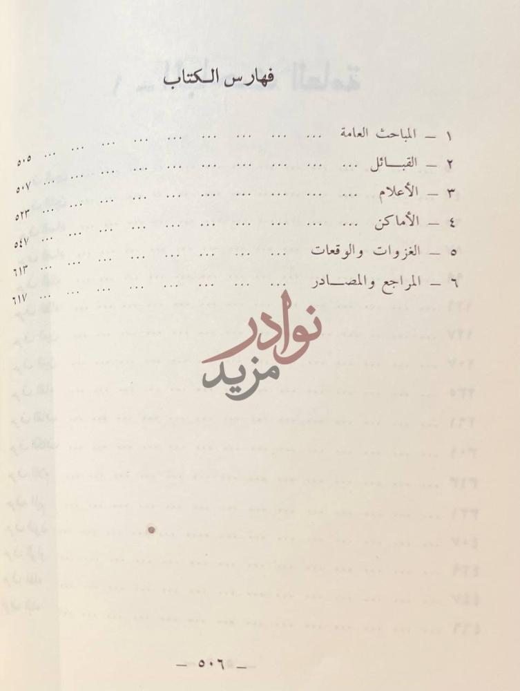 فهرس كتاب معجم اليمامة فهارس الكتاب