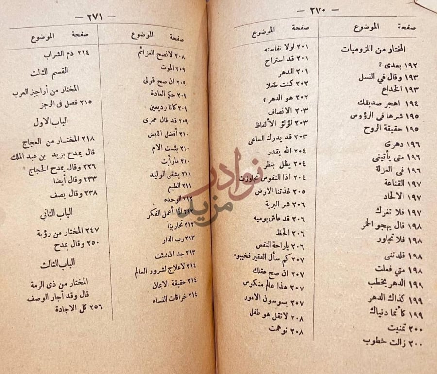 فهرس كتاب سحر البلاغة