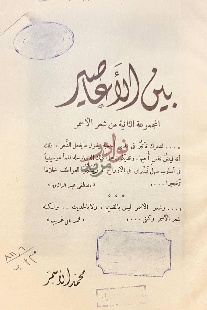 صفحة عنوان كتاب بين الاعاصير بين الدواوير