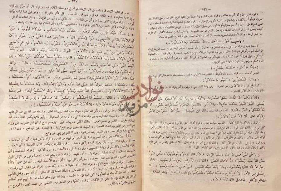 صفحة داخلية كتاب عمدة القاري شرح صحيح البخارى