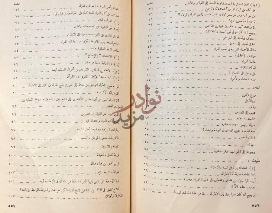 فهرس كتاب ابو زكريا الفراء ومذهبه في النحو واللغة