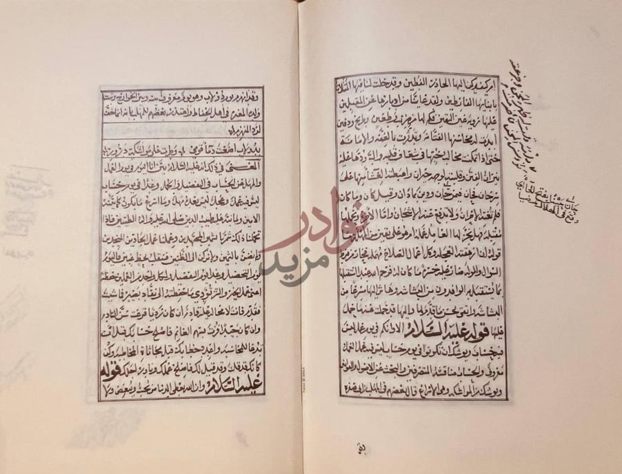 صفحة داخلية كتاب حديقة الحكمة النبوية في تفسير الاربعين