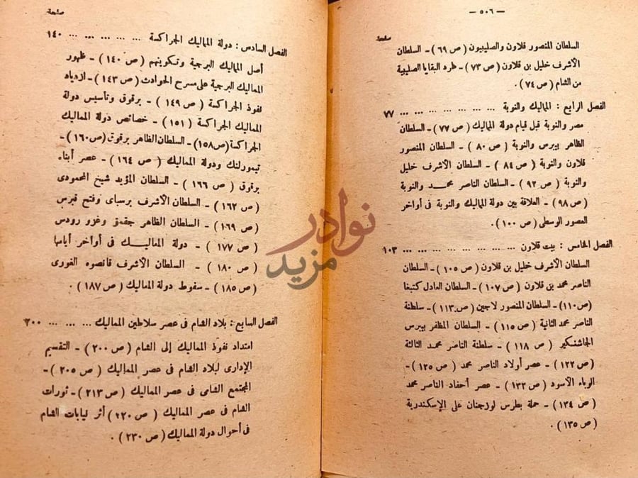 فهرس كتاب العصر المماليكي في مصر والشام فهرس الموضوعات