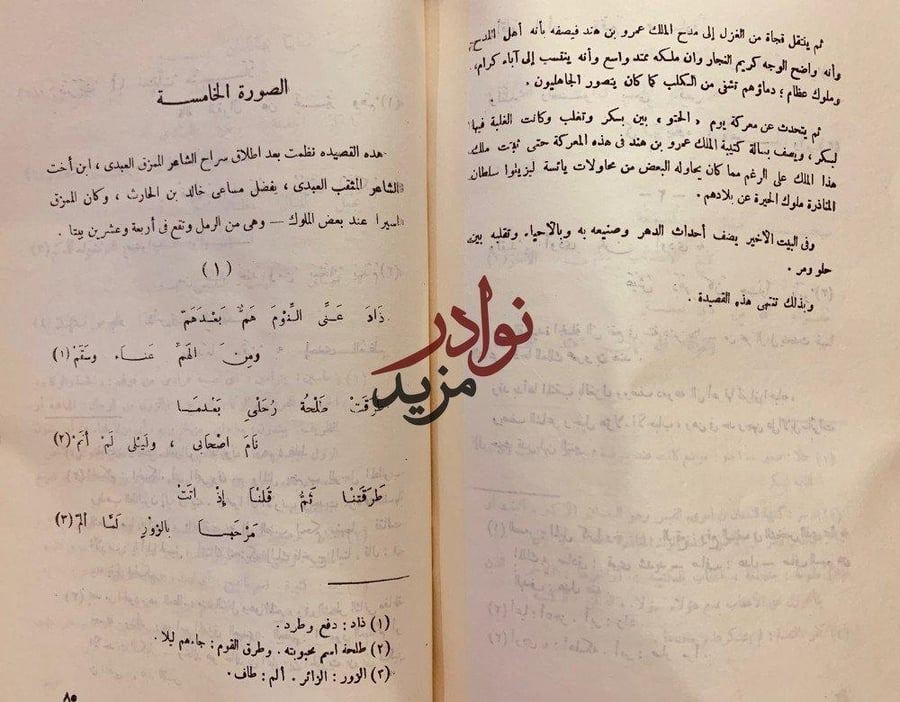 شخصيات عربية من شعراء الخليج العربي المثقب العبدي-محمد خفاجي