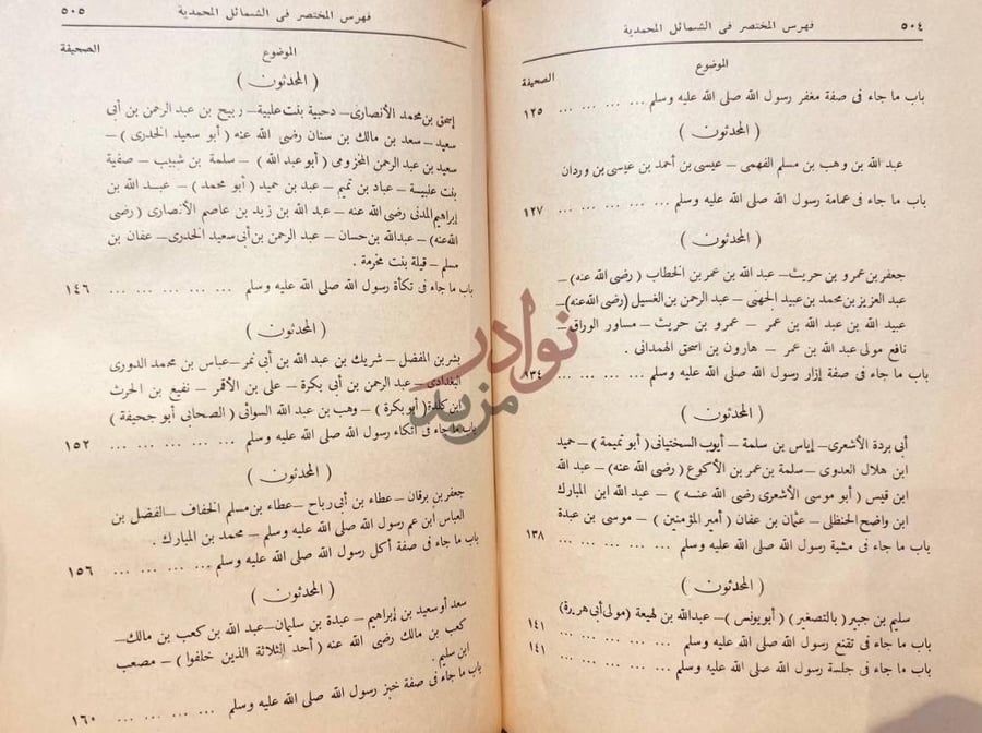 فهرس كتاب المختصر في الشمائل المحمدية وشرحها فهرس المختصر