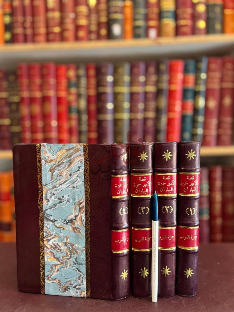 غلاف كتاب قصة الامير حمزة البهلوان حمزة العرب