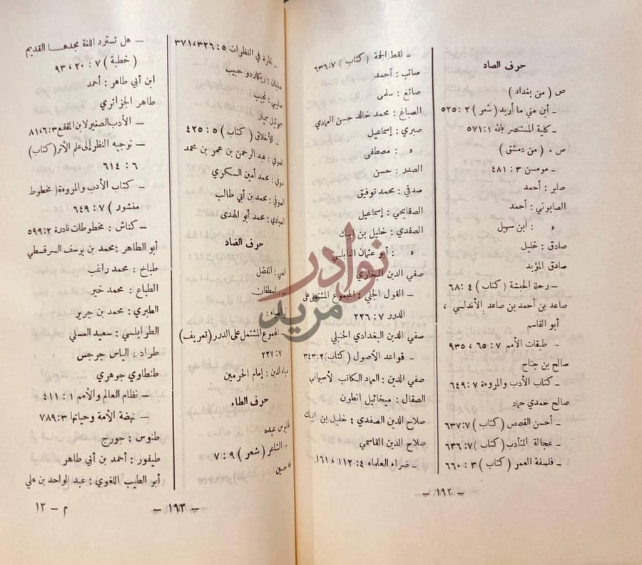 فهرس كتاب فهارس المقتبس مجلة ادبية علمية اجتماعية