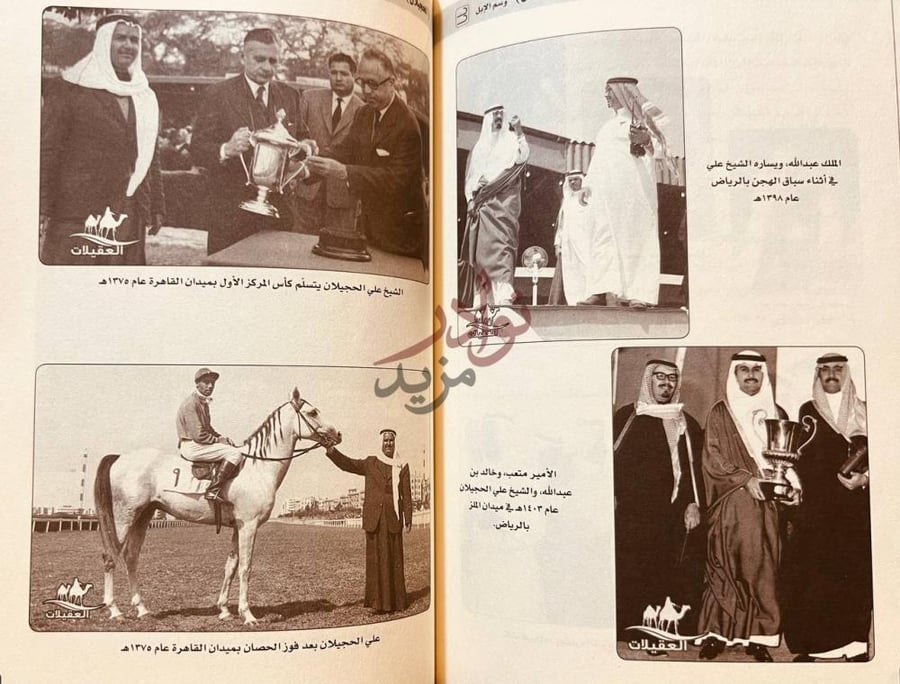صفحة داخلية كتاب العقيلات وسم الإبل