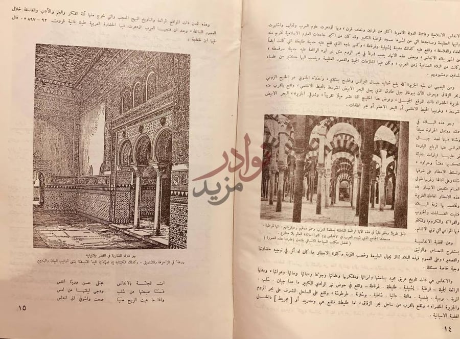 صفحة داخلية كتاب الموشحات الاندلسية نشاتها وتطورها