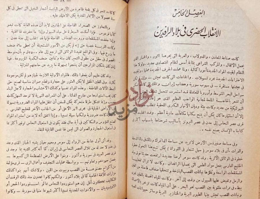 فصل كتاب ماذا حدث في التاريخ الفصل الخامس