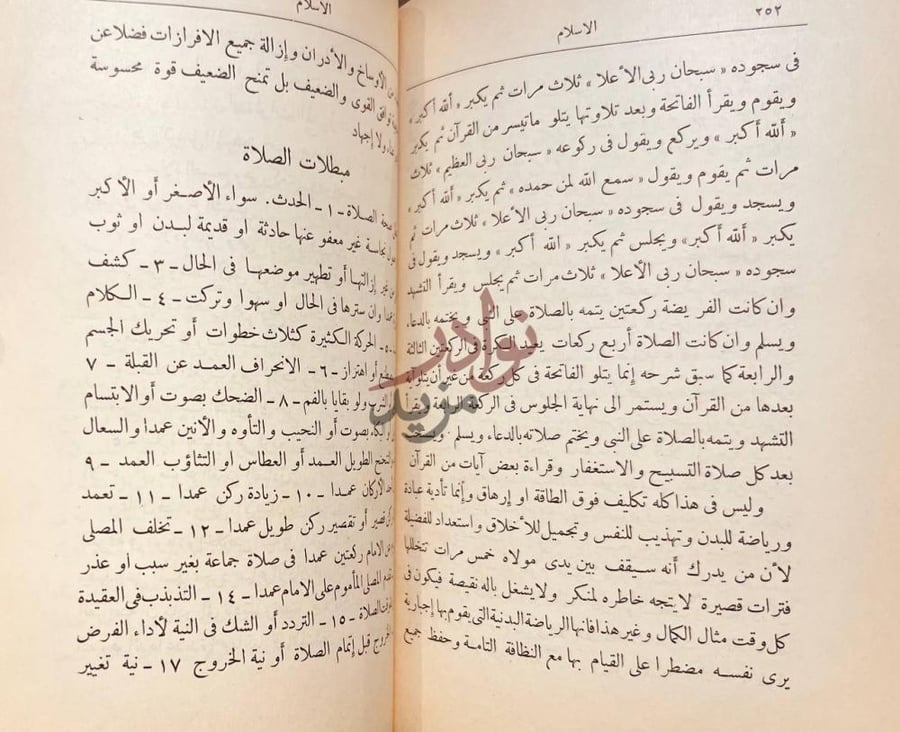 صفحة داخلية كتاب ثمرات القلم في الادب والاجتماع