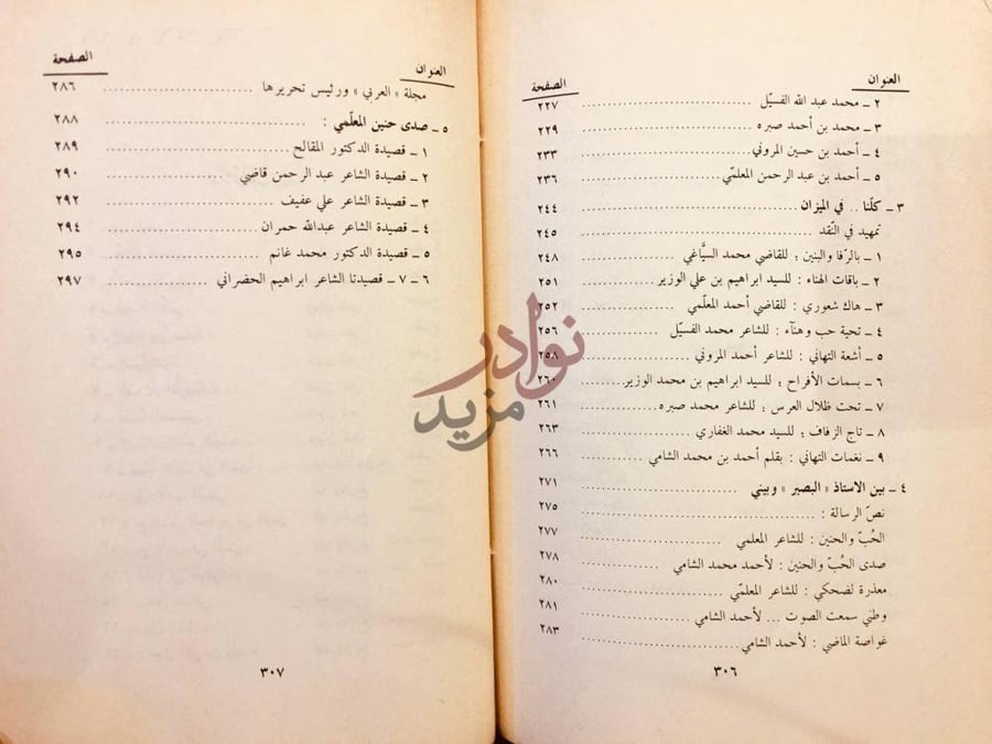 فهرس كتاب مع الشعر المعاصر في اليمن نقد وتاريخ