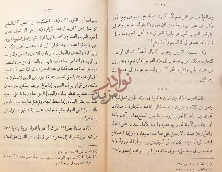 صفحة داخلية كتاب الوزراء العباسيون