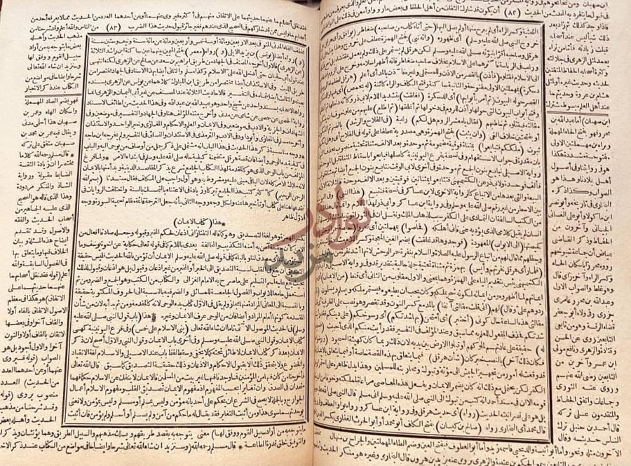 صفحة داخلية كتاب ارشاد الساري شرح صحيح البخارى