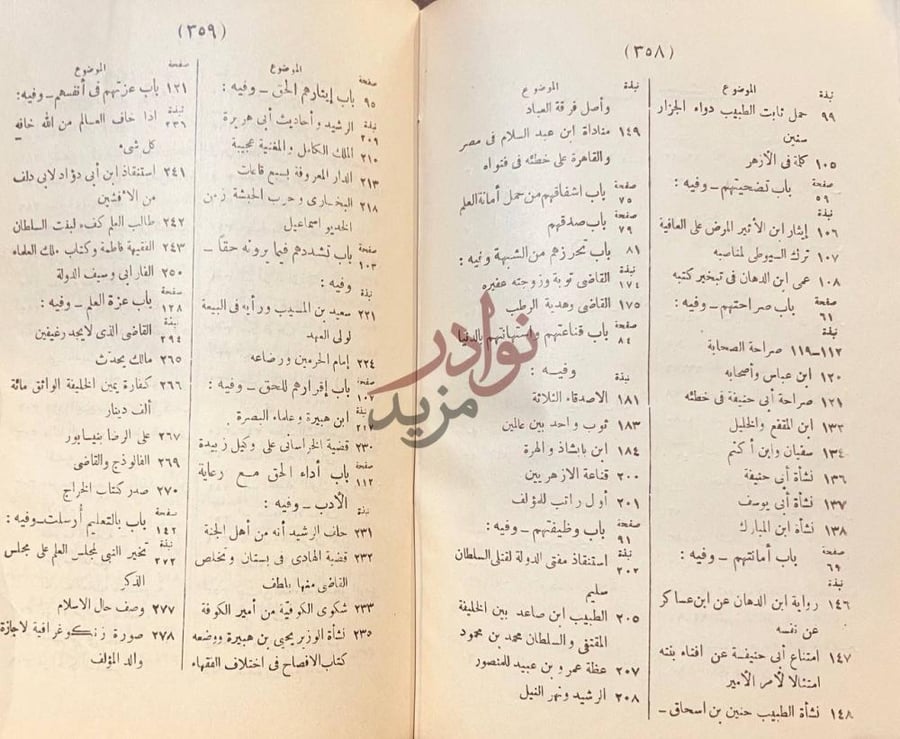 فهرس كتاب من اخلاق العلماء