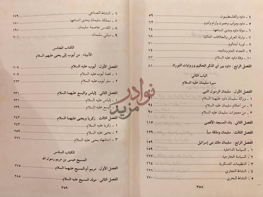 فهرس كتاب دراسات تاريخية من القران الكريم ناقص الجزء