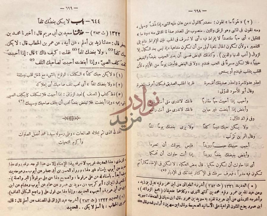صفحة داخلية كتاب فضل الله الصمد في توضيح الادب المفرد