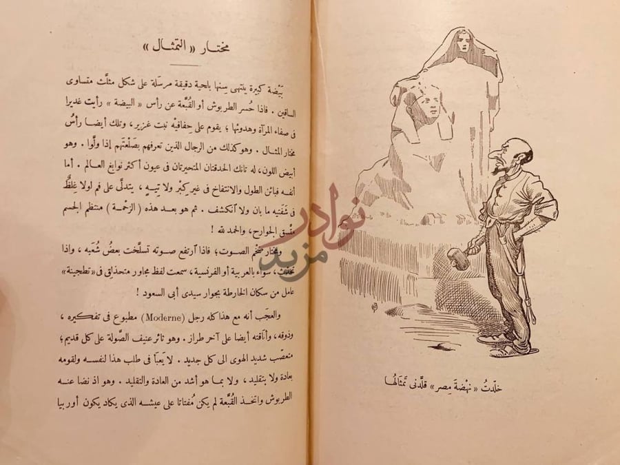 صفحة داخلية كتاب في المراة مختار النشال