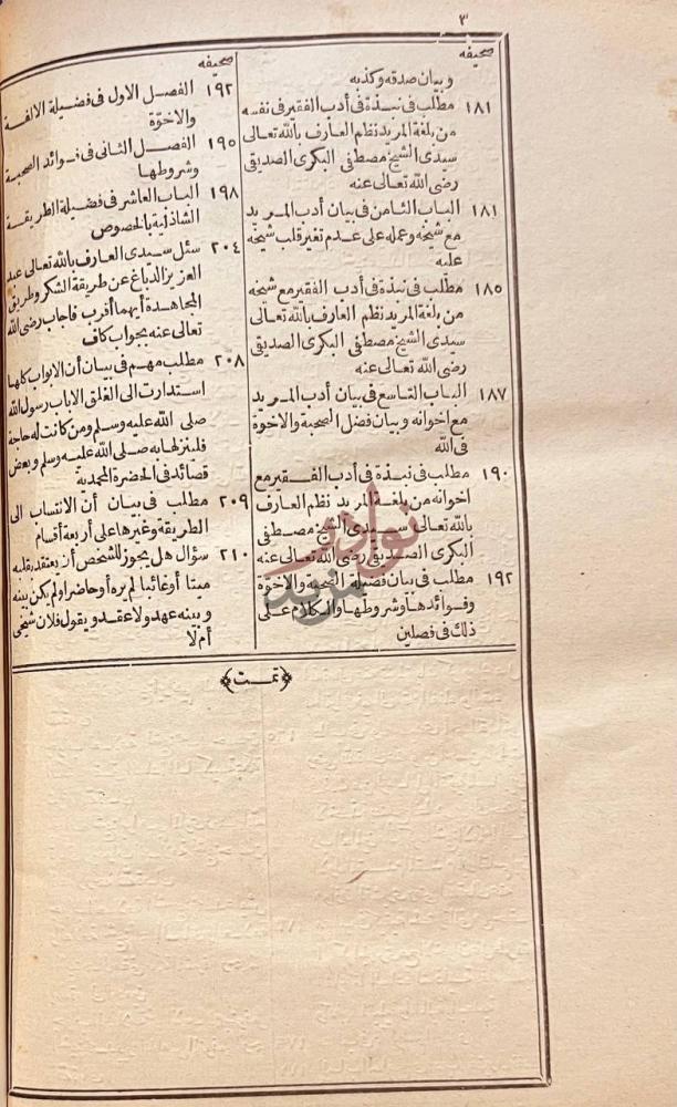 فهرس كتاب شرح رائية الشريشي مطلب في سنه في ادب