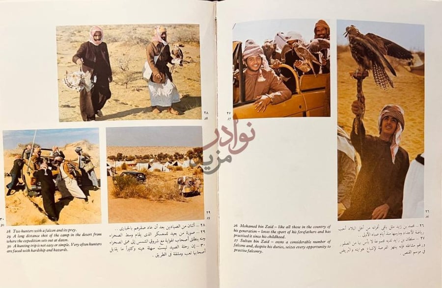 صفحة داخلية كتاب رياضة الصيد بالصقور من تراثنا العربي