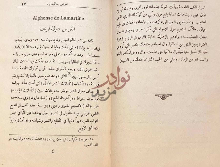 صفحة داخلية كتاب بلاغة الغرب