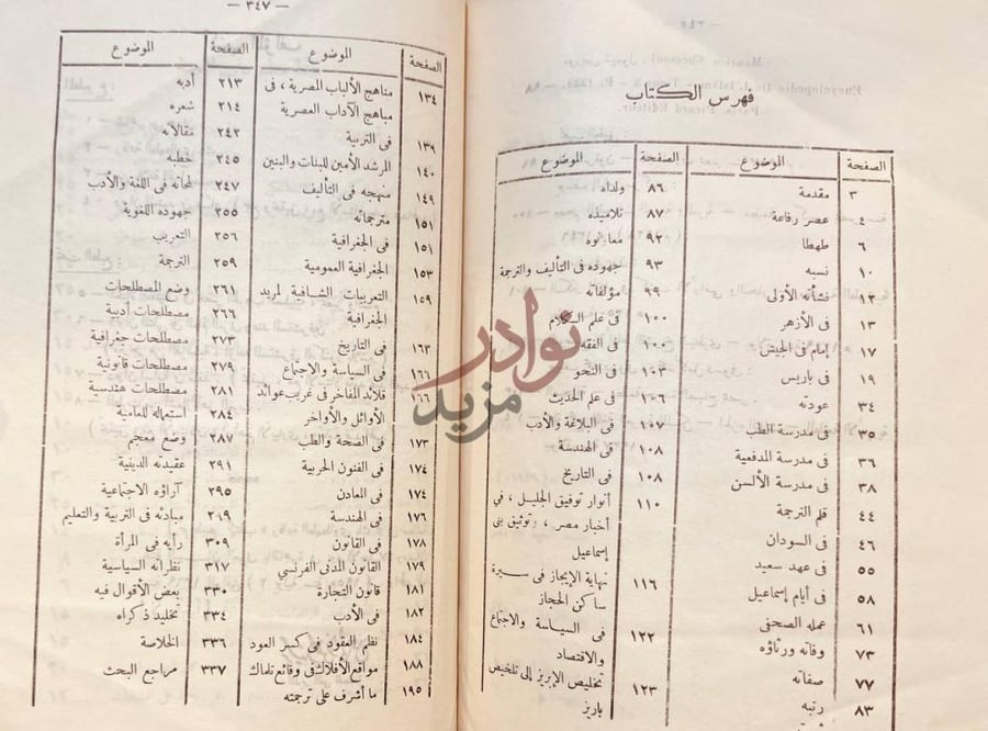 فهرس كتاب رفاعة الطهطاوي بك فهرس الكتاب