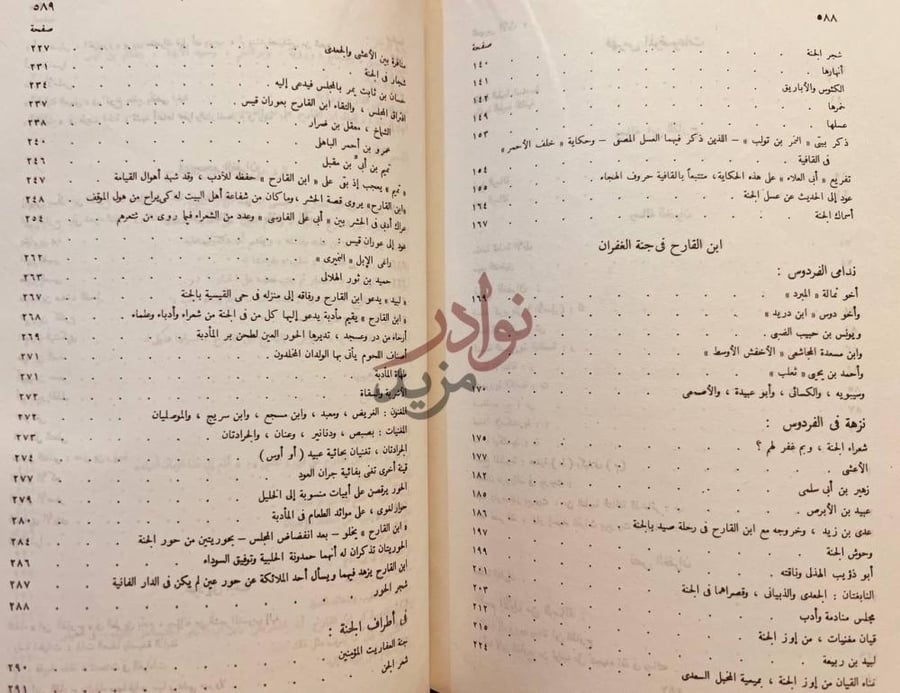 فهرس كتاب رسالة الغفران رسالة الغفران