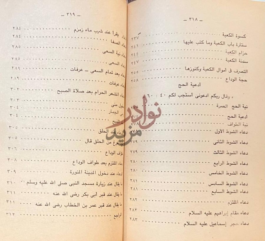 فهرس كتاب الكعبة المشرفة استكمال فهرس محتويات
