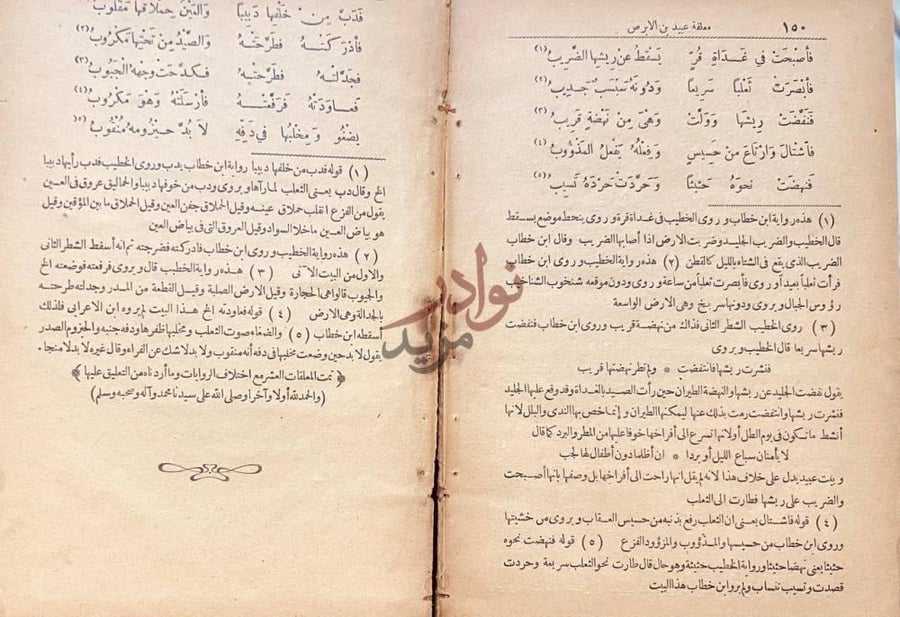 خاتمة كتاب المعلقات العشرة واخبار قائليها